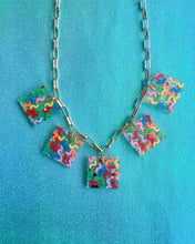 Load image into Gallery viewer, Party Streamers Joanna Charm Necklace