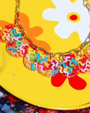 Load image into Gallery viewer, Party Streamers Clara Charm Necklace