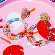 Load image into Gallery viewer, Party Streamers Brigitte Earrings