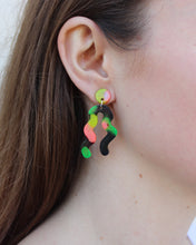 Load image into Gallery viewer, Verdant Marble Tamar Earrings