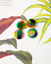 Load image into Gallery viewer, Verdant Marble Clara Earrings