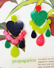 Load image into Gallery viewer, Verdant Multicolor Adelaide Earrings