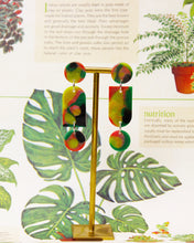 Load image into Gallery viewer, Verdant Marble Della Earrings