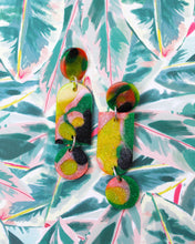 Load image into Gallery viewer, Verdant Marble Della Earrings