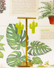 Load image into Gallery viewer, Acid Green Kacey Earrings