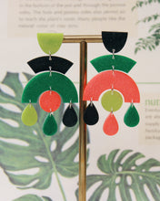 Load image into Gallery viewer, Verdant Multicolor Persephone Earrings