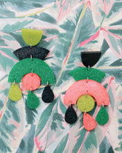 Load image into Gallery viewer, Verdant Multicolor Persephone Earrings