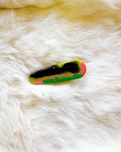 Load image into Gallery viewer, Verdant Marbled Hair Clips