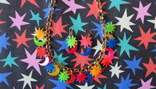 Load image into Gallery viewer, Neon Space Delia Charm Necklace