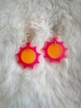 Load image into Gallery viewer, Neon Space Sunny Earrings