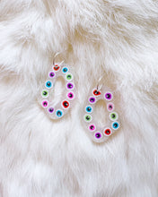 Load image into Gallery viewer, Spooky Season Peyton Hoop Earrings