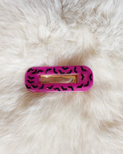 Load image into Gallery viewer, Magenta Glow Bat Hair Clips