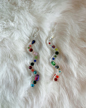 Load image into Gallery viewer, Vintage Rhinestone Delphine Earrings