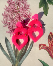 Load image into Gallery viewer, Spring Fling Peony Pink Keeley Earrings