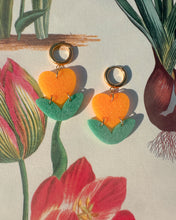 Load image into Gallery viewer, Spring Fling Blair Huggie Hoops