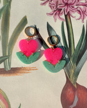 Load image into Gallery viewer, Spring Fling Blair Huggie Hoops