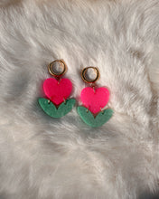 Load image into Gallery viewer, Spring Fling Blair Huggie Hoops