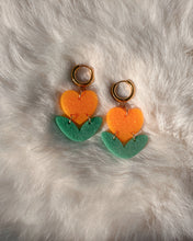 Load image into Gallery viewer, Spring Fling Blair Huggie Hoops