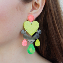 Load image into Gallery viewer, Verdant Multicolor Adelaide Earrings