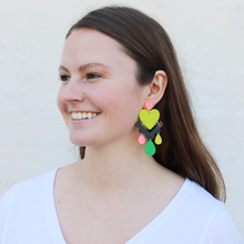 Load image into Gallery viewer, Verdant Multicolor Adelaide Earrings