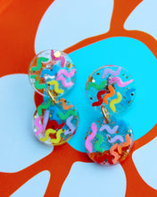 Load image into Gallery viewer, Party Streamers Clara Earrings