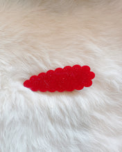 Load image into Gallery viewer, Lovely Ruby Red Slipper Hair Clips