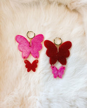 Load image into Gallery viewer, Lovely Liv Butterfly Earrings - OOAK