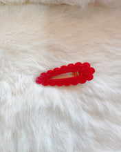 Load image into Gallery viewer, Lovely Ruby Red Slipper Hair Clips