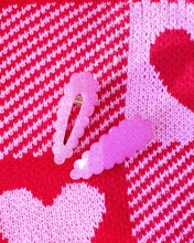Load image into Gallery viewer, Lovely Magenta Hair Clips