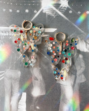 Load image into Gallery viewer, Vintage Rhinestone Liv Butterfly Earrings