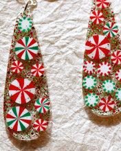Load image into Gallery viewer, Peppermint Party Eva Earrings