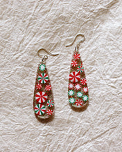 Load image into Gallery viewer, Peppermint Party Eva Earrings