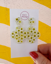 Load image into Gallery viewer, Smiley Daisy Samantha Earrings