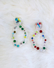 Load image into Gallery viewer, Vintage Rhinestone Daphne Earrings