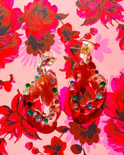 Load image into Gallery viewer, Vintage Rhinestone Daphne Earrings