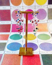 Load image into Gallery viewer, Vintage Rhinestone Ellyn Earrings