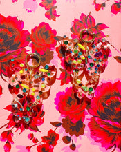 Load image into Gallery viewer, Vintage Rhinestone Liv Butterfly Earrings