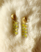 Load image into Gallery viewer, Yellow Smiley Faces Nathalie Earrings