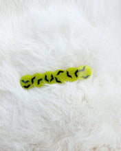 Load image into Gallery viewer, Chartreuse Glow Bat Hair Clips