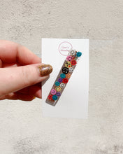 Load image into Gallery viewer, Rainbow Smiley Faces Hair Clips