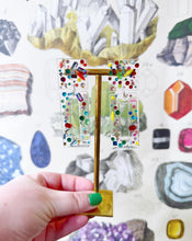 Load image into Gallery viewer, Vintage Rhinestone Angela Earrings