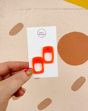 Load image into Gallery viewer, Tangerine Sandra Earrings