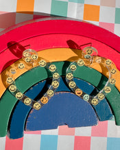 Load image into Gallery viewer, Yellow Smiley Faces Lola Earrings