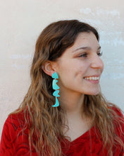 Load image into Gallery viewer, Turquoise Yvette Earrings