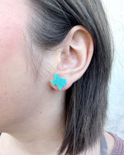 Load image into Gallery viewer, Turquoise Claudia Texas Studs