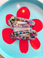 Load image into Gallery viewer, Night Garden Hair Clips