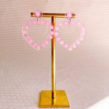 Load image into Gallery viewer, Pink Flowers Lola Earrings