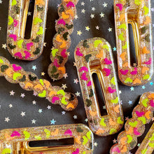 Load image into Gallery viewer, Spooky Party Bat Hair Clips