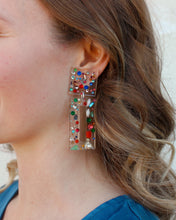 Load image into Gallery viewer, Vintage Rhinestone Angela Earrings