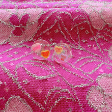 Load image into Gallery viewer, Conversation Hearts Denise Stud Earrings